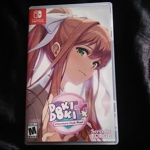Doki Doki Literature Club Plus Nintendo switch, Does not include bonus items